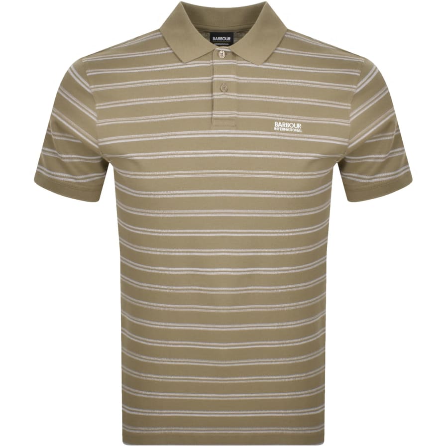 Barbour International Montague Stripe Polo T Shirt